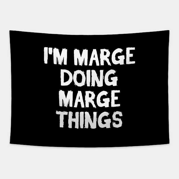 I'm Marge doing Marge things Tapestry by hoopoe