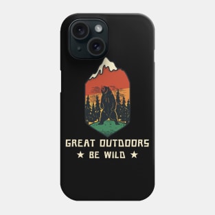 Outdoors Be Wild Phone Case