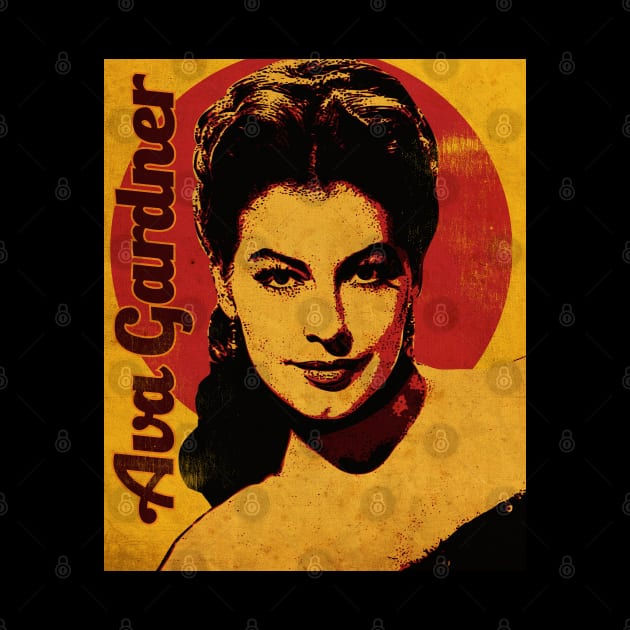 Vintage Cinema Ava Gardner by CTShirts