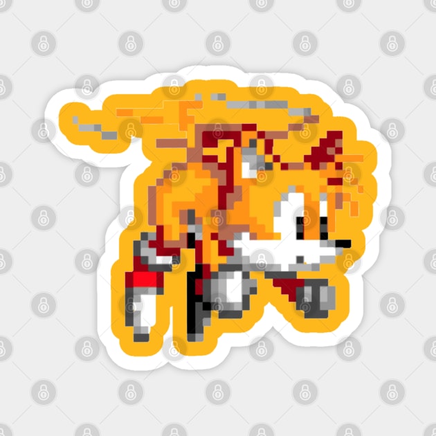 16 Bit Tails Magnet by Retrollectors