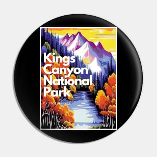 Kings Canyon National Park hike California United States Pin