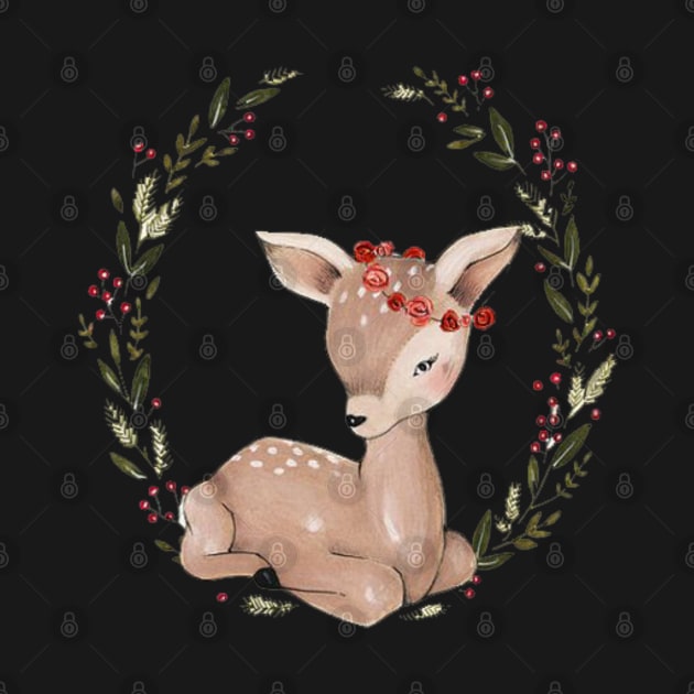 Cute Deer by NotUrOrdinaryDesign
