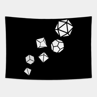 Polyhedral Dice Set of the Game Master Tabletop RPG Tapestry