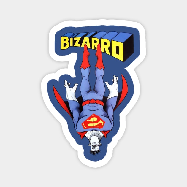 Bizarro (Alt Print) Magnet by Nerdology