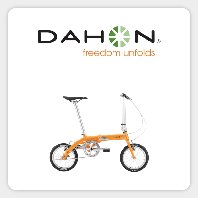Dahon Dove Plus - Dahon - Sticker | TeePublic