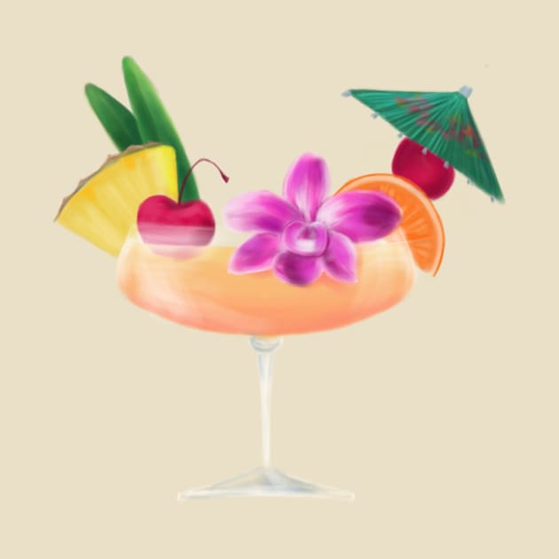 Tropical Cocktail by Star Sandwich