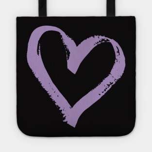 Purple Heart | Mothers day gift | Cute Heart Shirt Tote