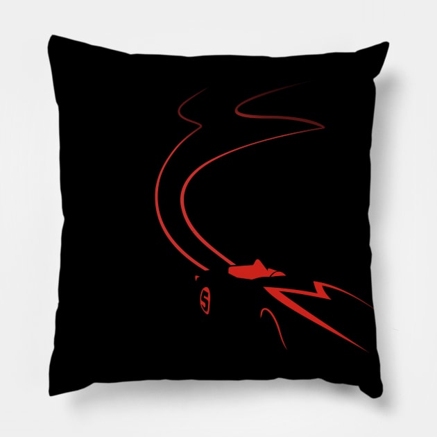 Speed Racer Pillow by w.d.roswell
