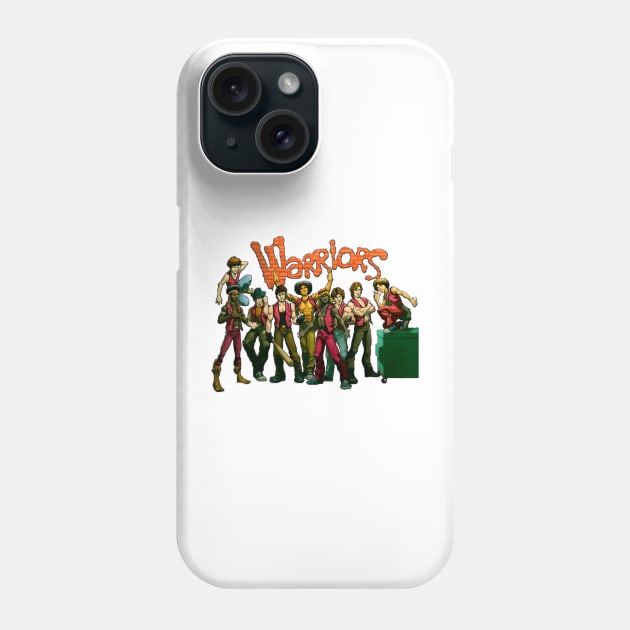 THE WARRIORS - ON THE WALL - TSHIRT Phone Case by JMPrint