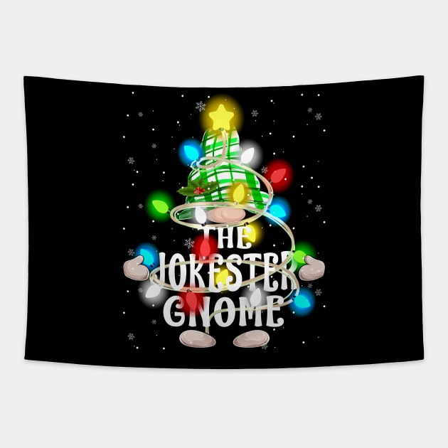 The Jokester Gnome Christmas Matching Family Shirt Tapestry by intelus