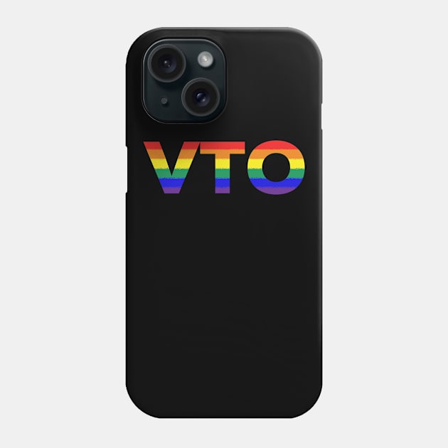 VTO LGBT Equality Phone Case by Swagazon