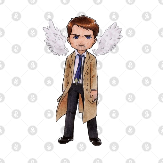 Castiel by KaylaNostrade