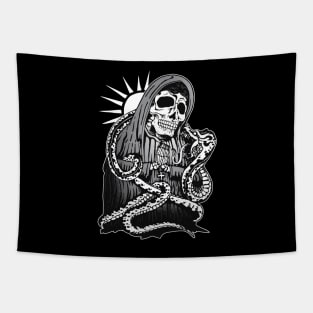 SANTA MUERTE Tapestry