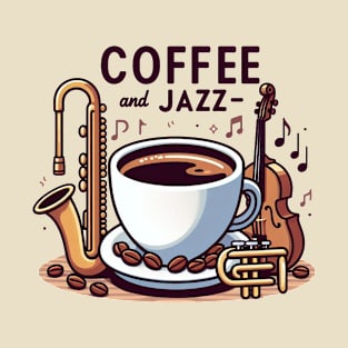 Coffee and Jazz T-Shirt