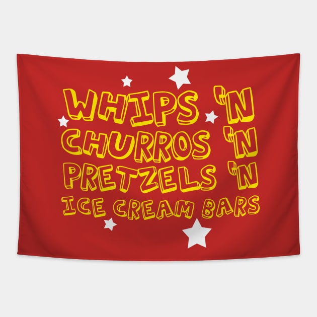 WDW Foods 2 Tapestry by PopCultureShirts