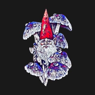 Gnome with Toadstools T-Shirt