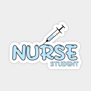 Nurse Student Blue Magnet