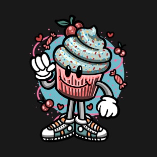 Cartoon Aesthetic Muffin T-Shirt