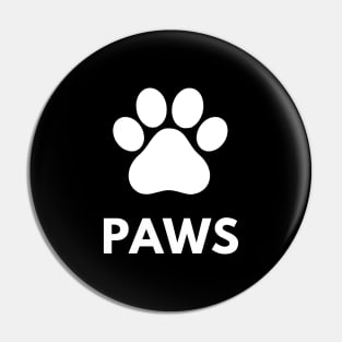 Paws - Design for dog lovers Pin