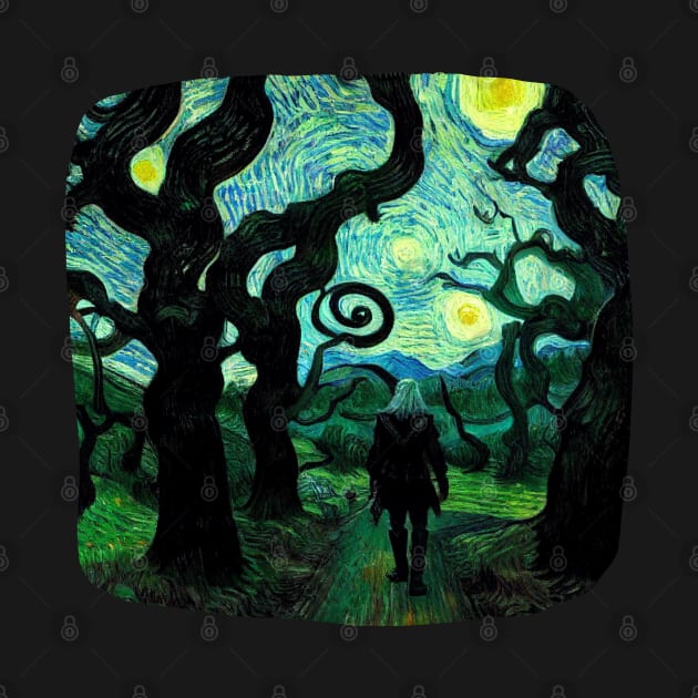 Monster Slayer by Van Gogh - Fantasy - Witcher by Fenay-Designs