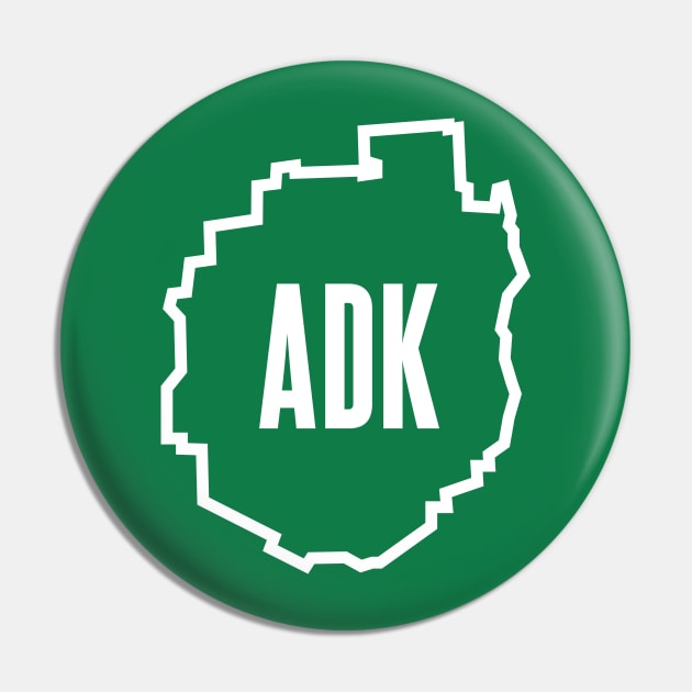 ADK Adirondacks Pin by PodDesignShop
