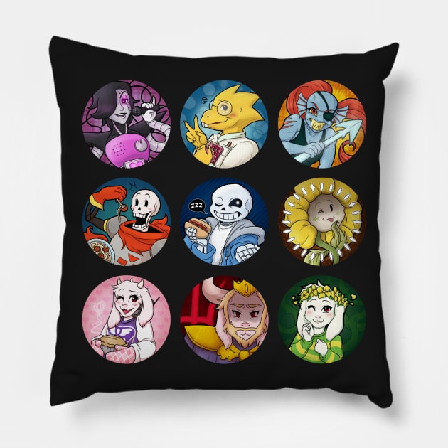 Undertale Anime Pillow by LovelyKouga