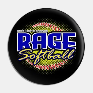 GCS Rage Softball 2023 Pin