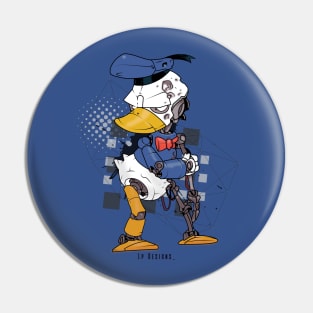 The Cyborg Duck Pin