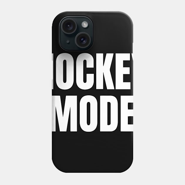 Hockey Mode Phone Case by Ramateeshop