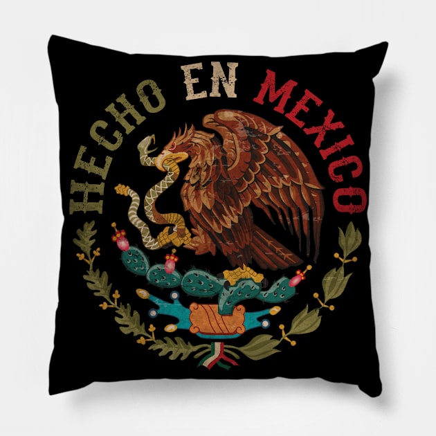 Hecho En Mexico Pillow by funkyteesfunny