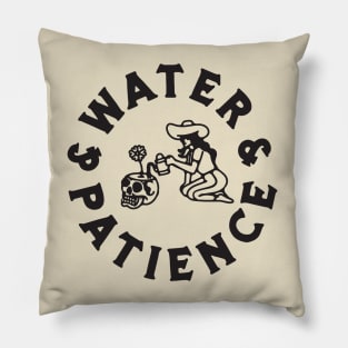 Water & Patience Pillow
