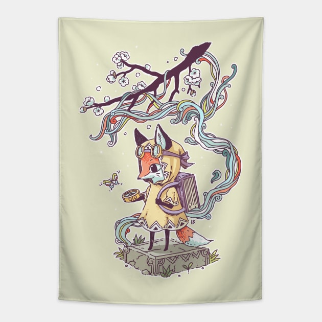 Little Explorer Tapestry by Freeminds