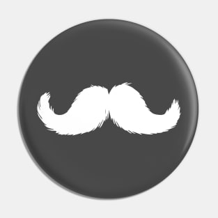 Movember White Pin