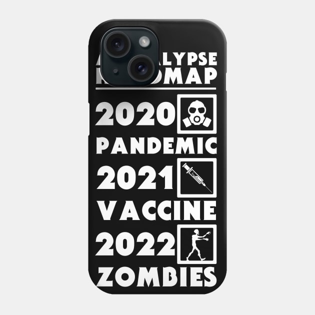 Apocalypse Roadmap Phone Case by Melonseta