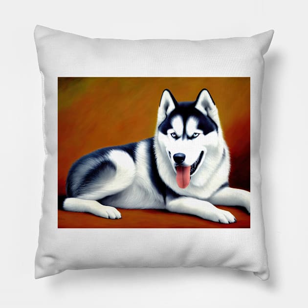 Exotic Doggo Pillow by Fantasyscape