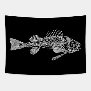 Fish skeleton. Tapestry