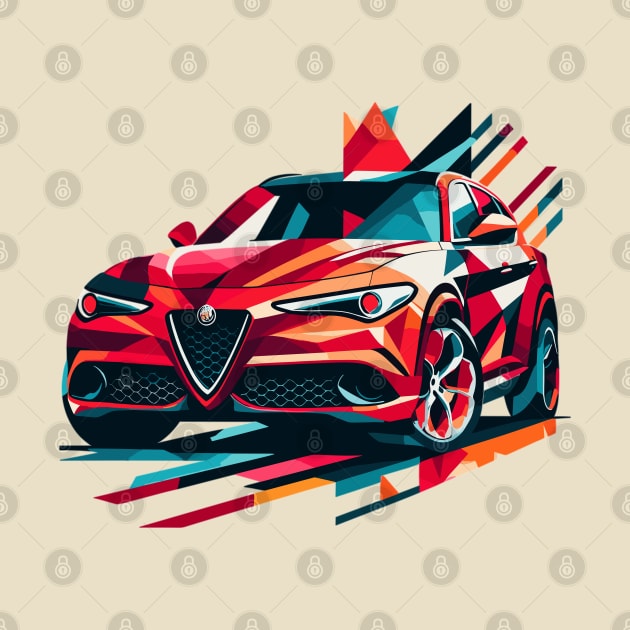 Alfa Romeo Stelvio by Vehicles-Art