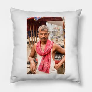 Pedicabs of Bihar 09 Pillow