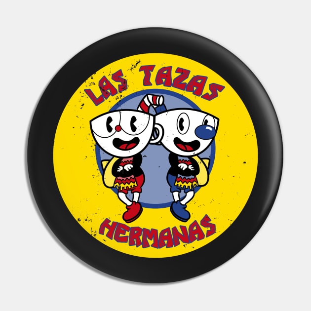 Las Tazas Hermanas Pin by absolemstudio