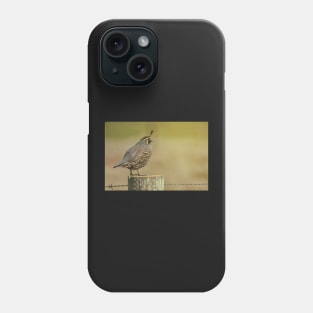 CA Quail Phone Case