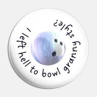 I left hell to bowl granny style? Astra - legends of tomorrow Pin