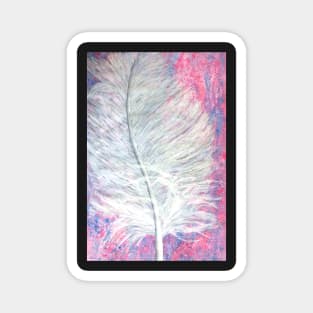 Angel Feather Painting Magnet