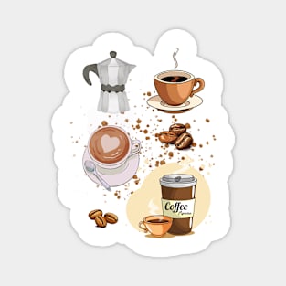 Coffee Lover Gift Idea Magnet