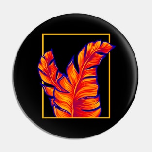 Tropical Leaves Pin