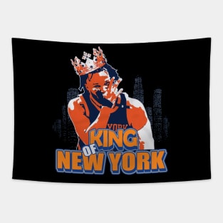 Jalen Brunson King Of New York Tapestry