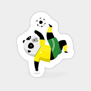 Soccer Panda Magnet