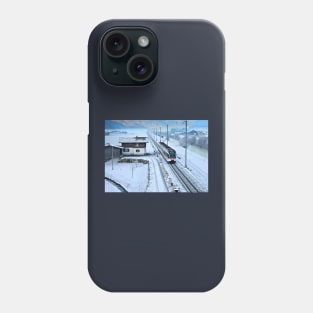 The train to Interlaken Phone Case