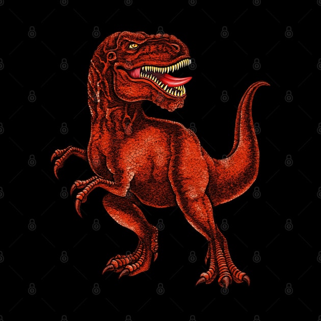 T. rex dino dinosaur Tyrannosaurus rex by Artardishop