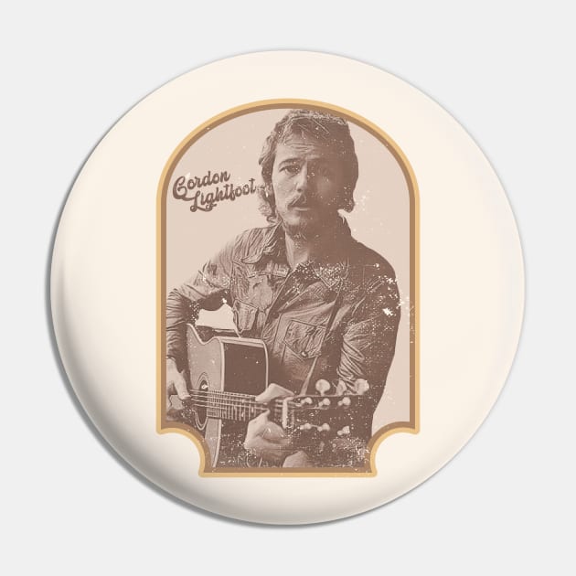 Gordon Lightfoot Pin by darklordpug