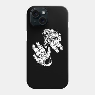 Astronaut life and death Phone Case